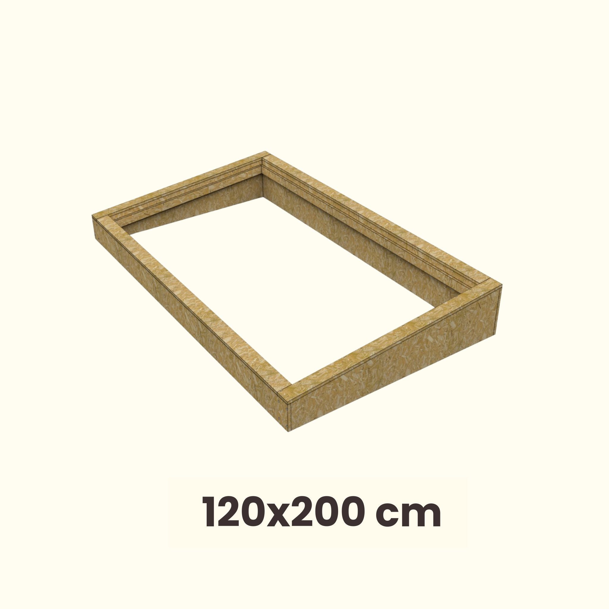 Dakopstand plat dak voor Dakraam 120 x 200 cm