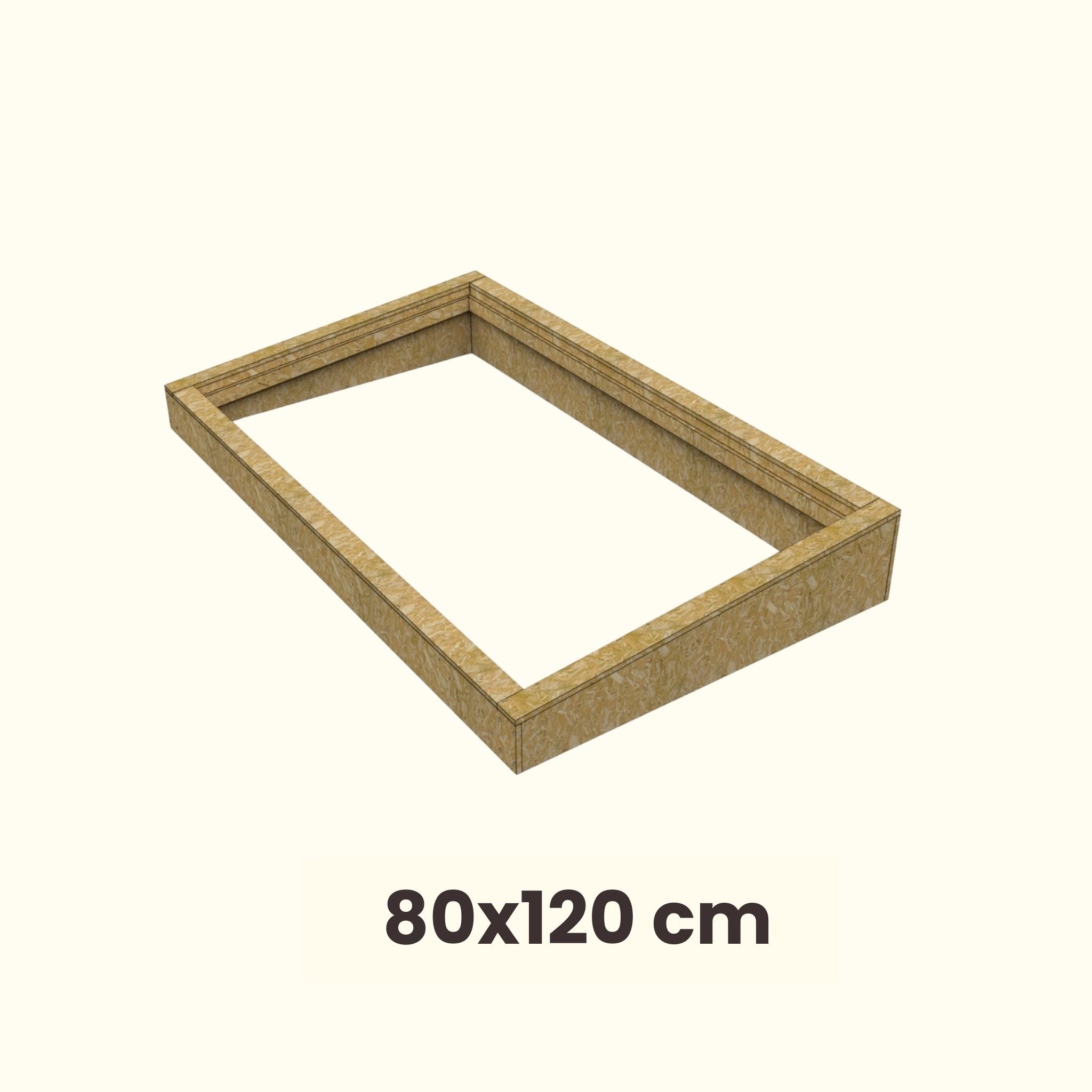 Dakopstand plat dak voor Dakraam 80 x 120 cm