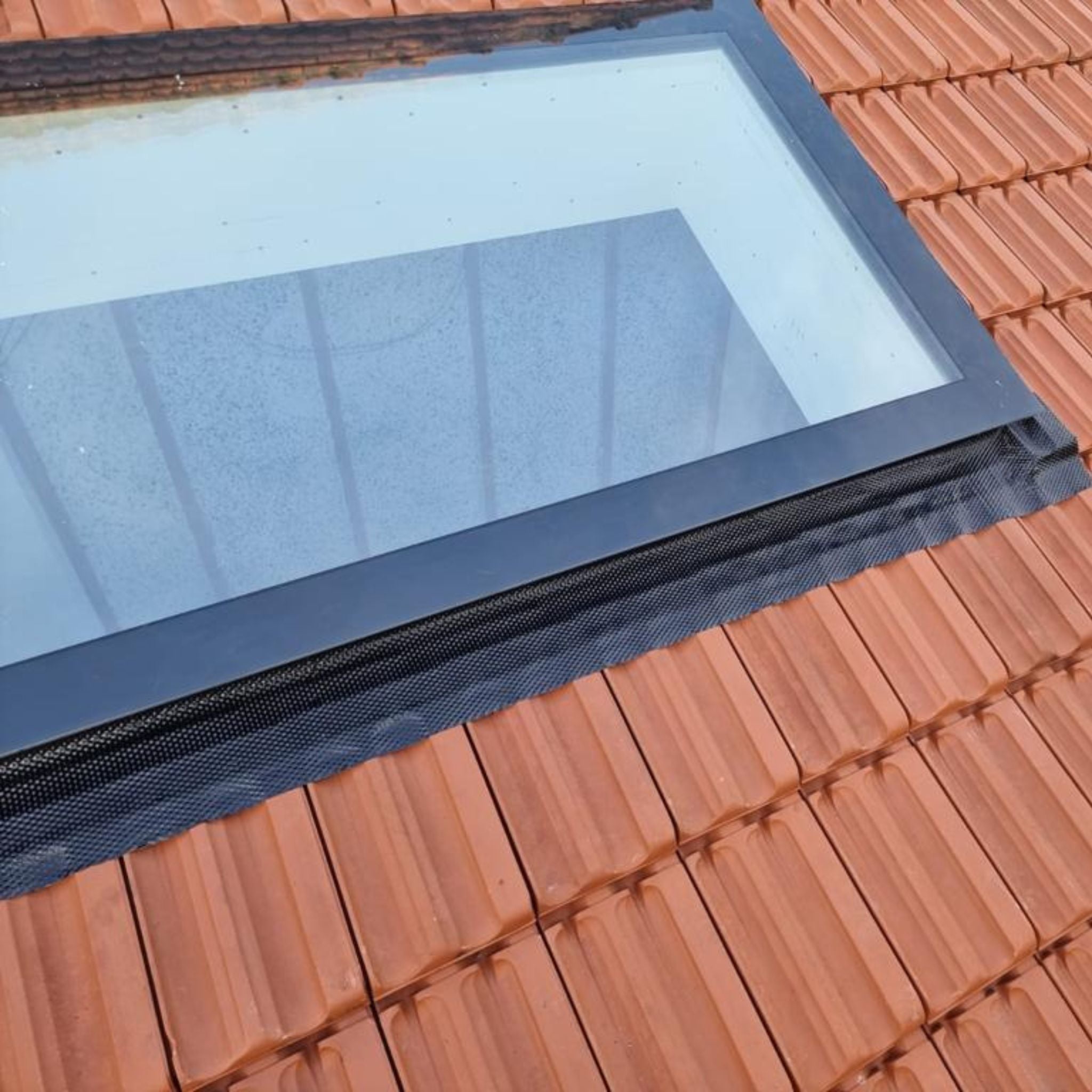 100 x 100 cm Dakraam schuin dak, Driedubbel glas, U-waarde: 0,9 W/m²K