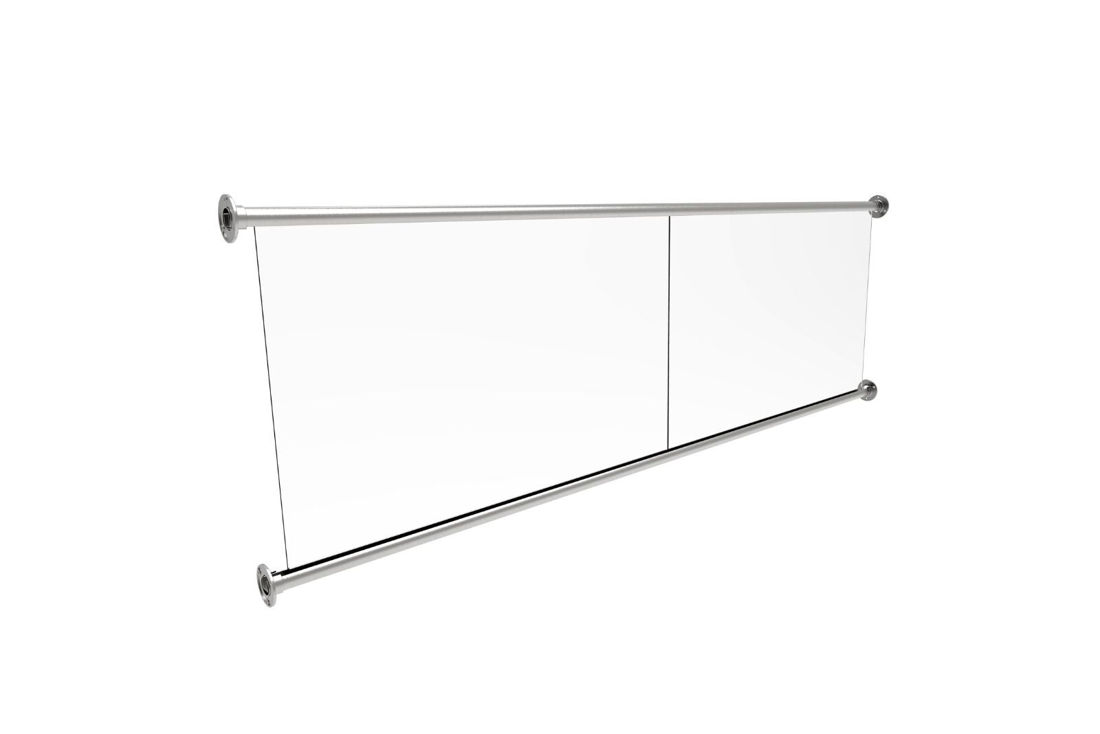 Juliet balkonsysteem met ronde handrail