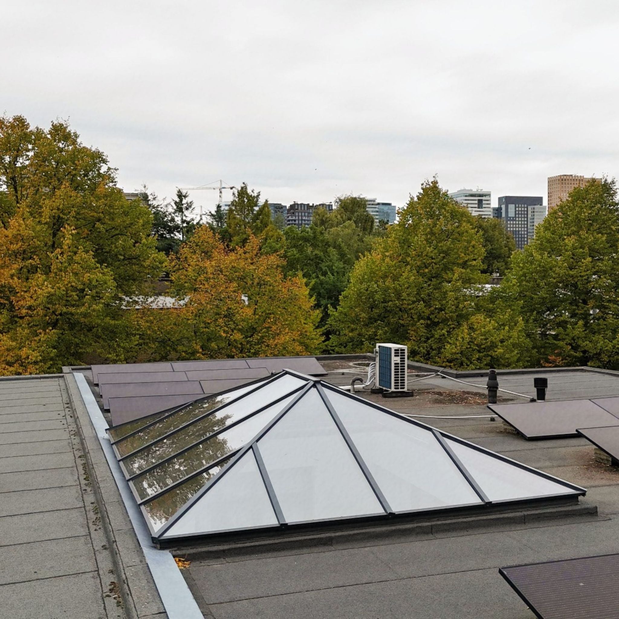 100 x 200 cm Lichtstraat plat dak Regulier