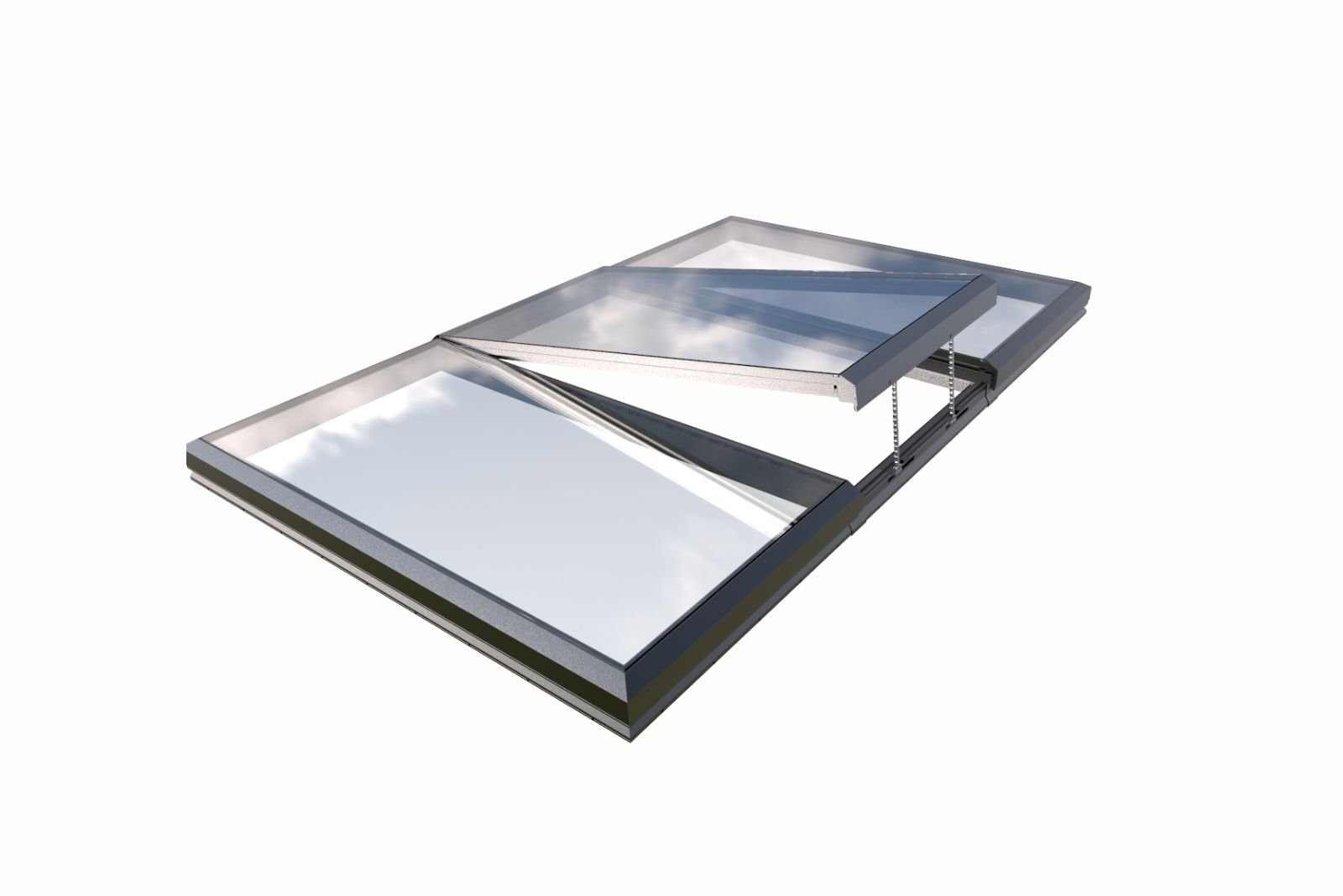 Modulaire daklicht 400 x 250 cm