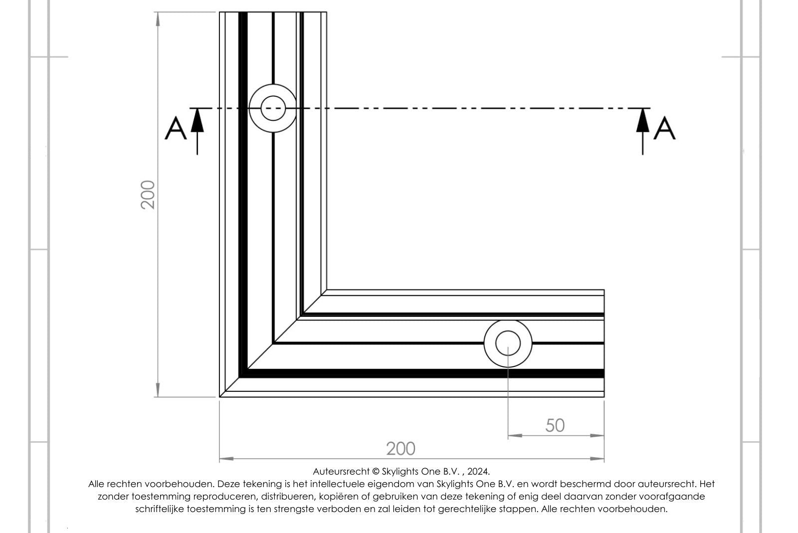 HOEK voor sv 55 utm Profiel