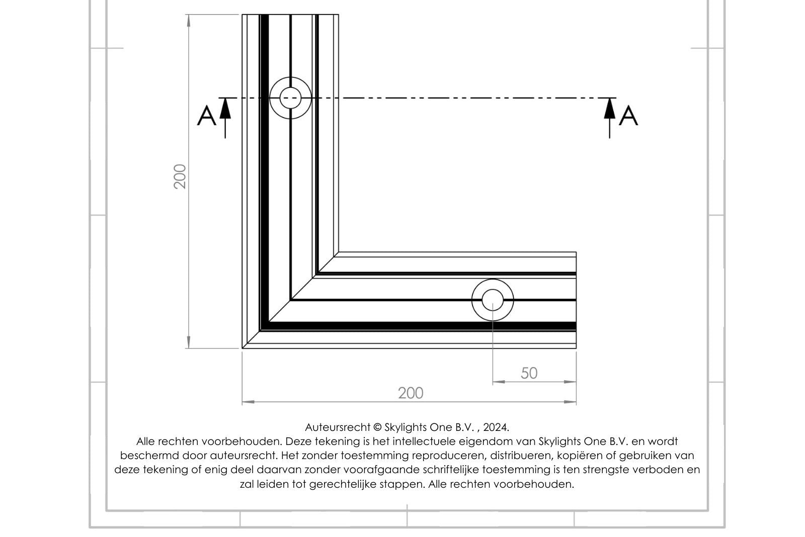 HOEK voor sv 55 ut Profiel