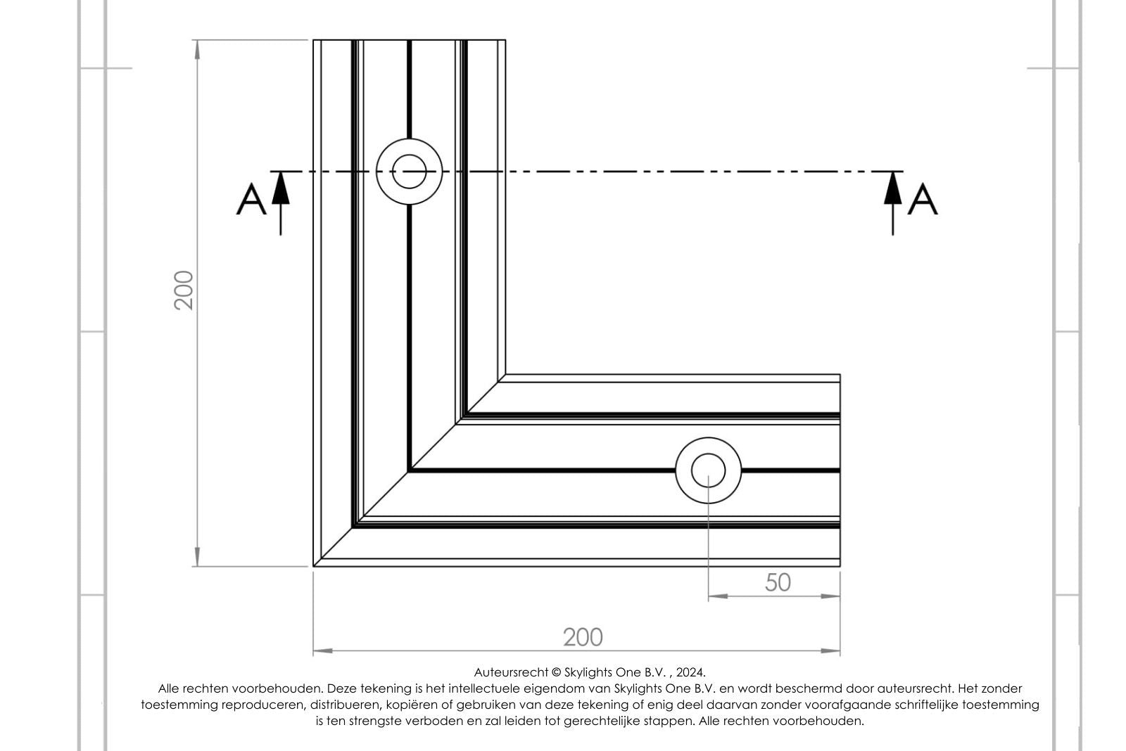 HOEK voor sv 75 ut Profiel