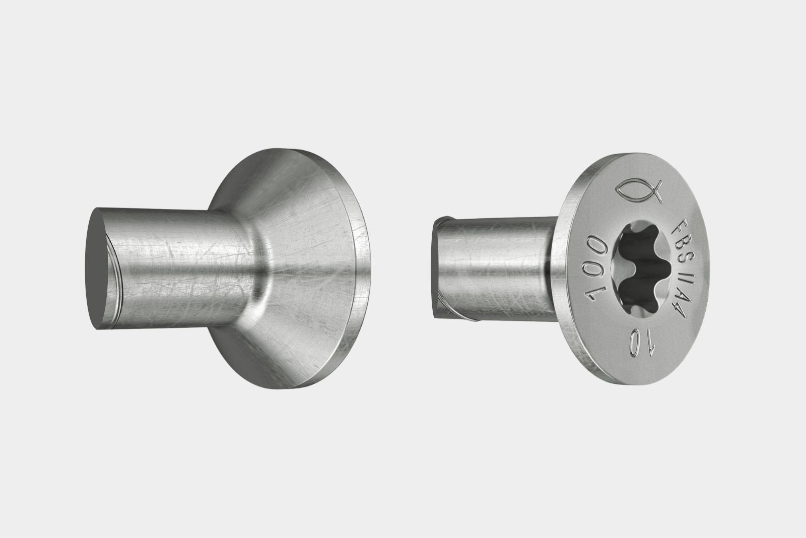 Mechanisch anker met afgeschuinde kop - M10