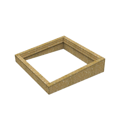 Dakopstand plat dak voor Dakraam 40 x 40 cm