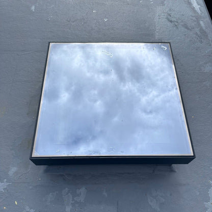 60 x 180 cm Aluminium dakraam – Driedubbel glas
