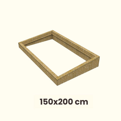 Dakopstand plat dak voor Dakraam 150 x 200 cm