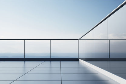 Kleur en transparant glas