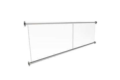 Juliet balkonsysteem met ronde handrail