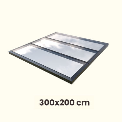 Modulaire daklicht 300 x 200 cm