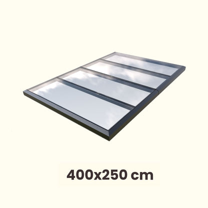 Modulaire daklicht 400 x 250 cm