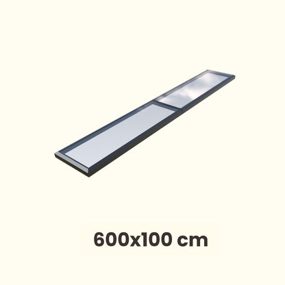 Modulaire daklicht 600 x 100 cm