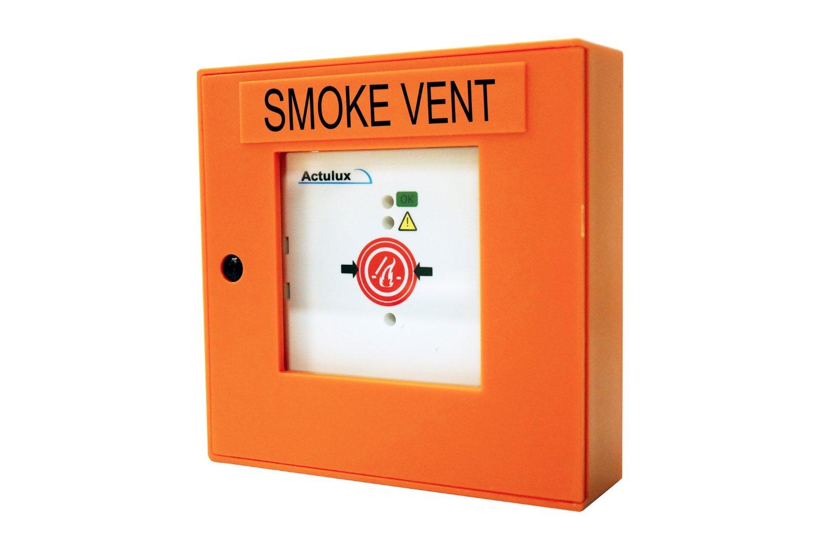 Brandschakelaar voor Lichtkoepel met rookafvoer