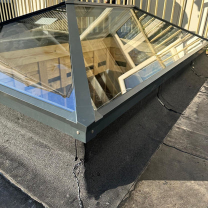 150 x 250 cm Lichtstraat plat dak Hedendaags