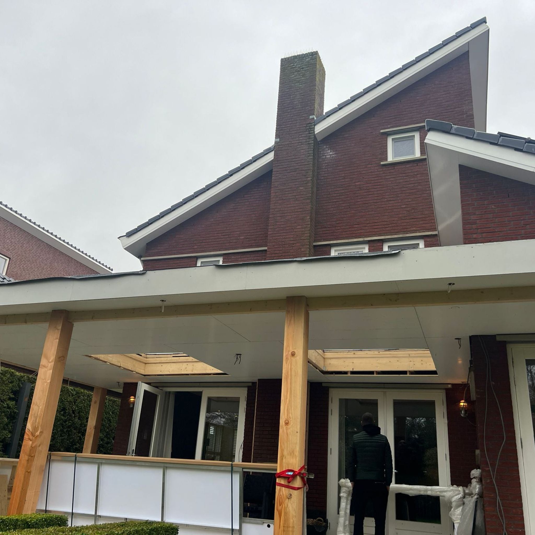 100 x 100 cm Lichtstraat plat dak Pyramid