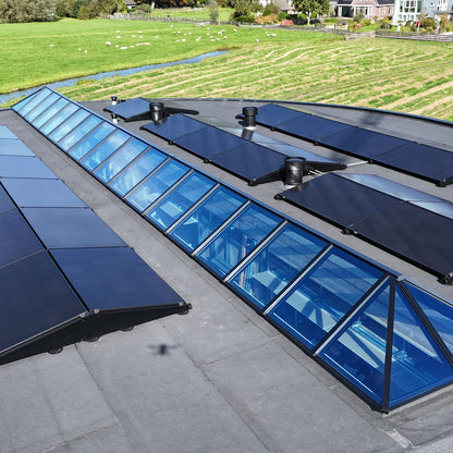 150 x 250 cm Lichtstraat plat dak Regulier