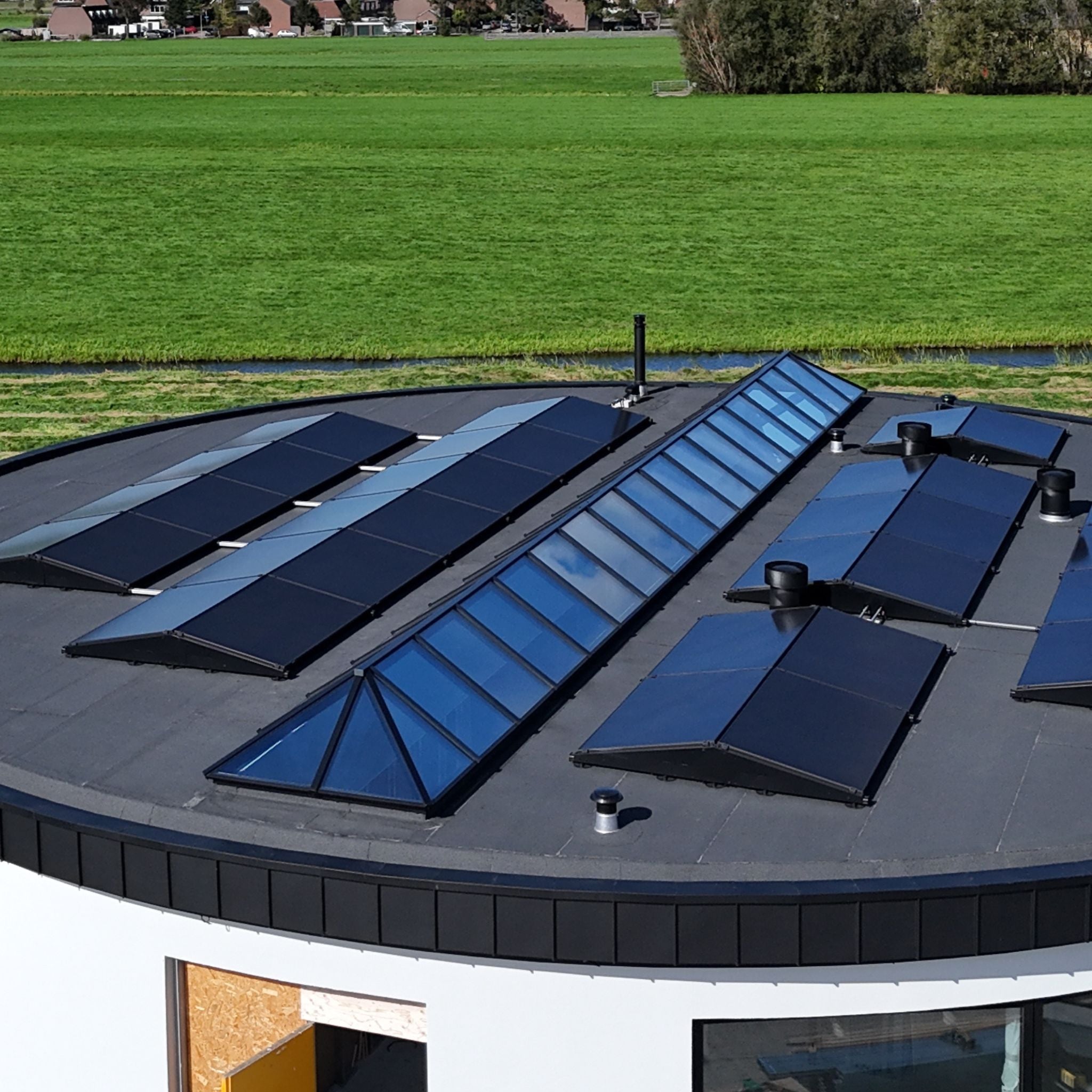 100 x 200 cm Lichtstraat plat dak Regulier