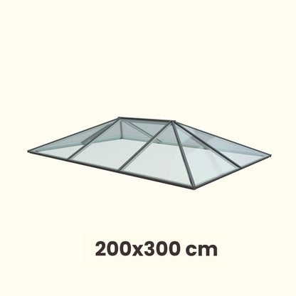 200 x 300 cm Lichtstraat plat dak Regulier