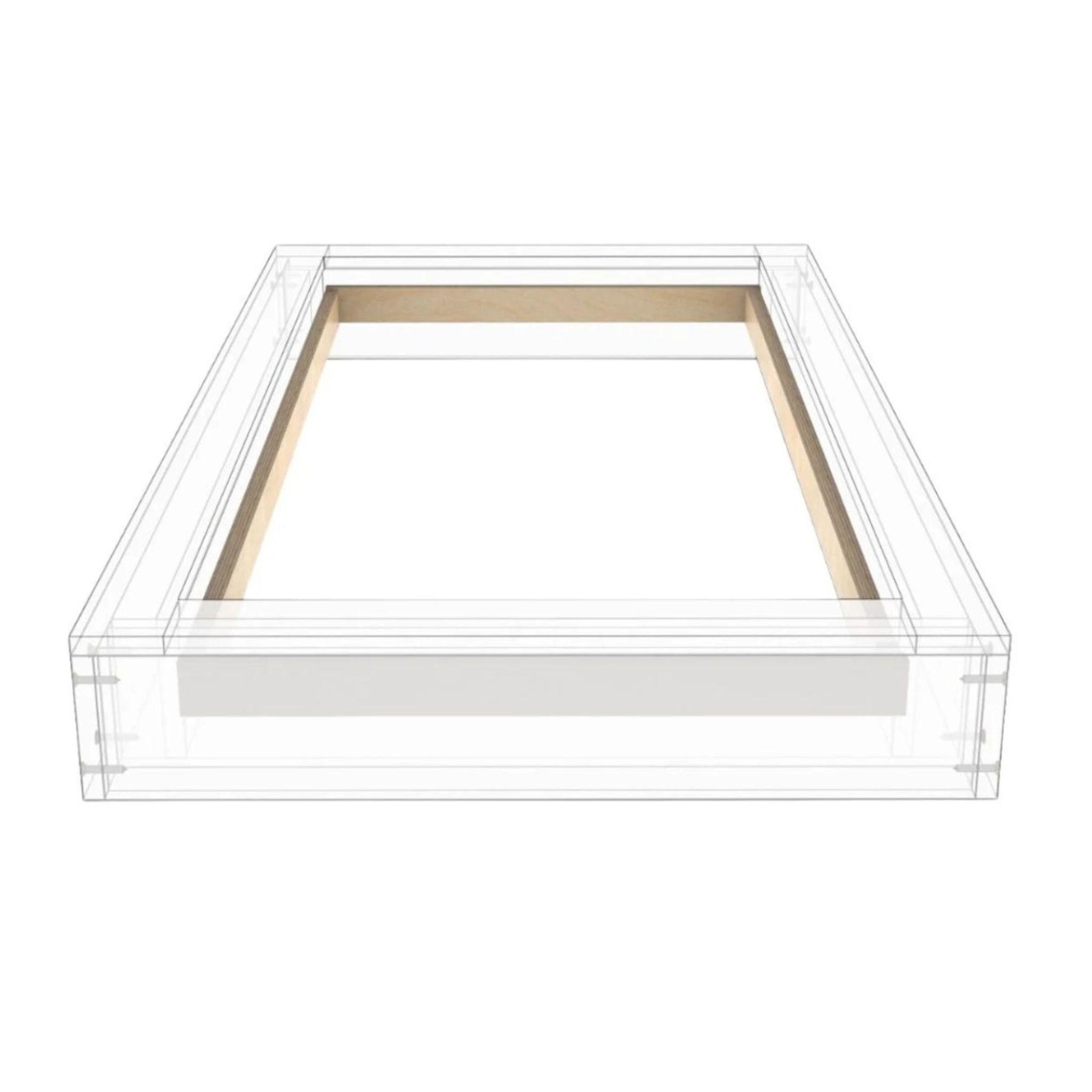 Dakopstand schuin dak voor Dakraam 50 x 50 cm