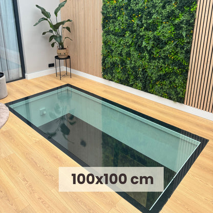 100 x 100 cm Platdakraam Beloopbaar