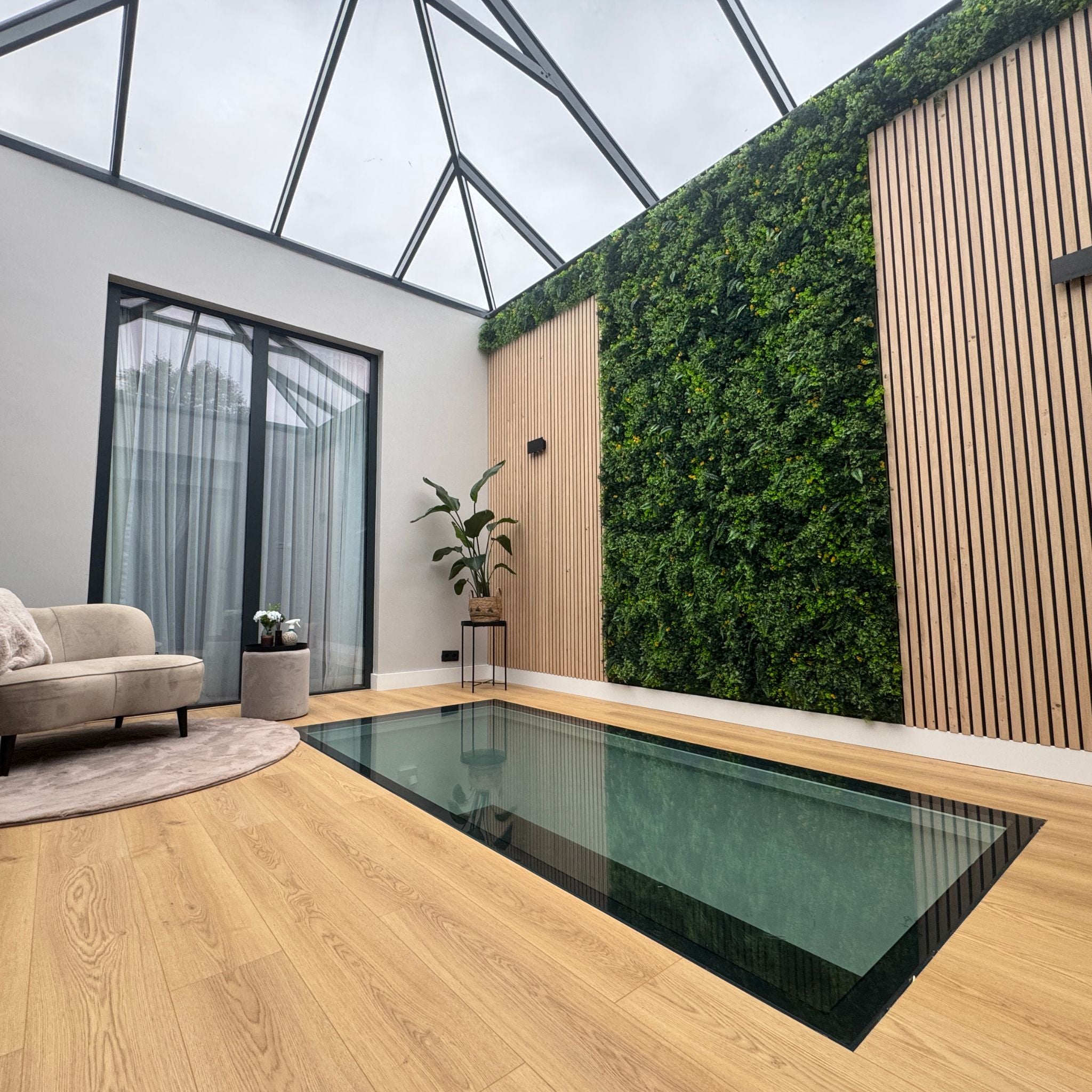 100 x 100 cm Platdakraam Beloopbaar