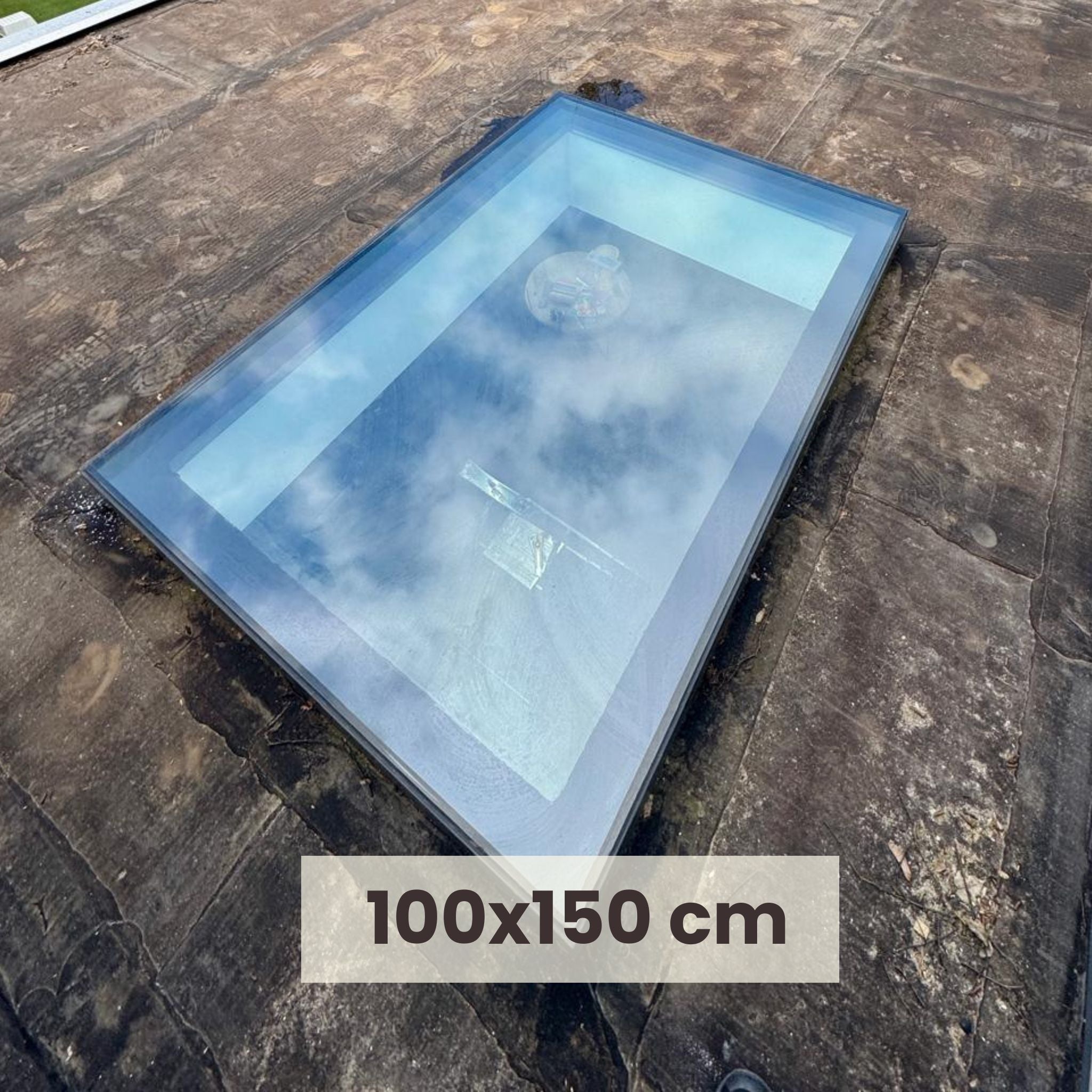 100 x 150 cm Platdakraam Beloopbaar Plus