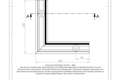 HOEK voor sv 45 ut Profiel