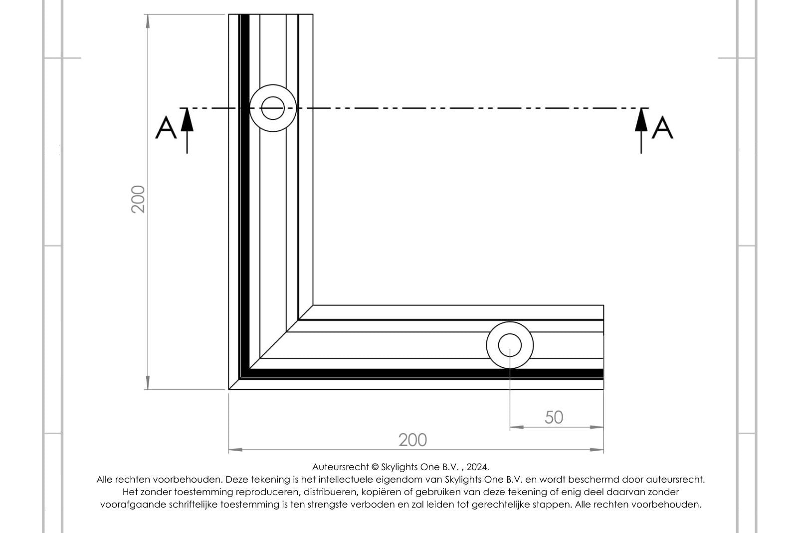HOEK voor sv 45 ut Profiel
