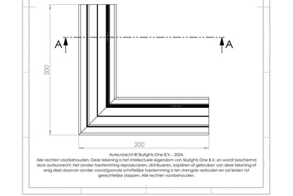 HOEK voor sv 55 uf Profiel