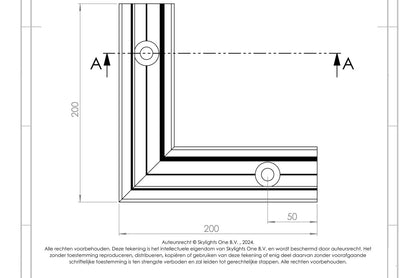 HOEK voor sv 55 utm Profiel