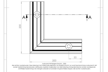 HOEK voor sv 55 utm Profiel