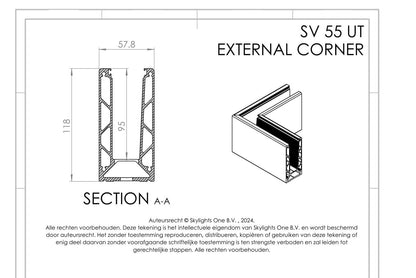HOEK voor sv 55 ut Profiel