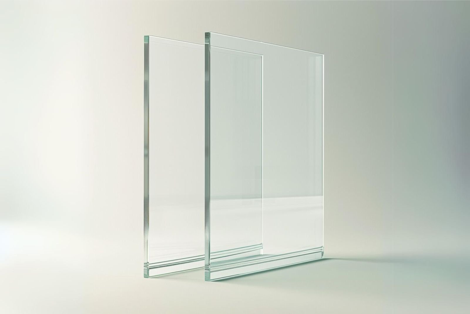 Zeer transparant glas